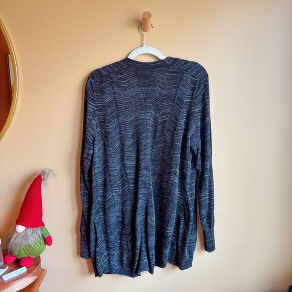 Apt. 9 Marled Gray Open-Front Cardigan 🩶 - Picture 5 of 6
